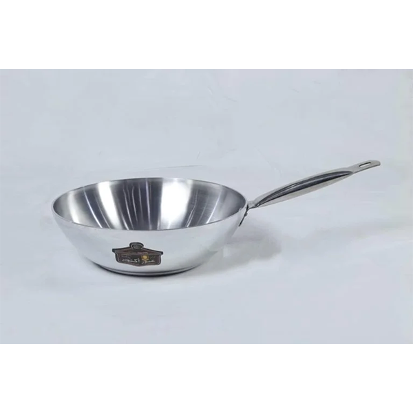 Pure Aluminum Jumbo Wok – Easy Handling