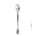 طقم معالق كوكتيل 6 قطع استانلس ستيل لامع مقاس 19 سم من ستاندر