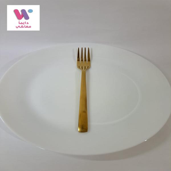 Golden Table Spoon & Fork Set – 24pcs 18/10 Stainless Steel Gold