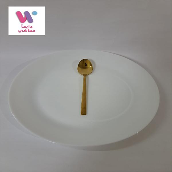 Golden Table Spoon & Fork Set – 24pcs 18/10 Stainless Steel Gold