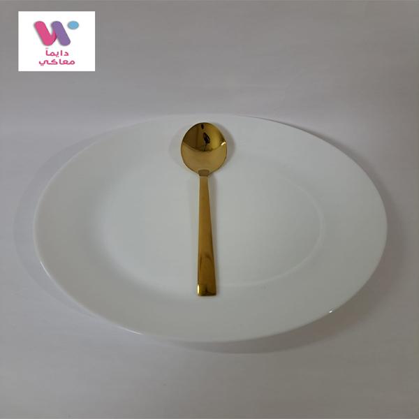 Golden Table Spoon & Fork Set – 24pcs 18/10 Stainless Steel Gold