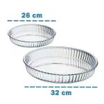 طقم تارت مدور