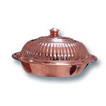 سرفيس تقديم بغطاء نقش شرقي – 40 سم بلون روز جولد