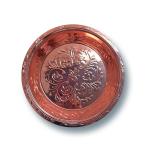 سرفيس تقديم بغطاء نقش شرقي – 40 سم بلون روز جولد