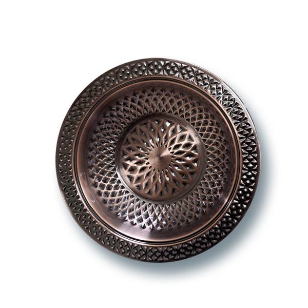 سرفيس تقديم عربي محفور – استانلس ستيل بلمسة لون نحاسي